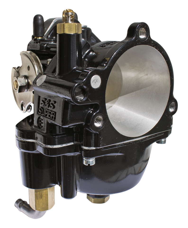 S&S Cycle Super E carburetor, black