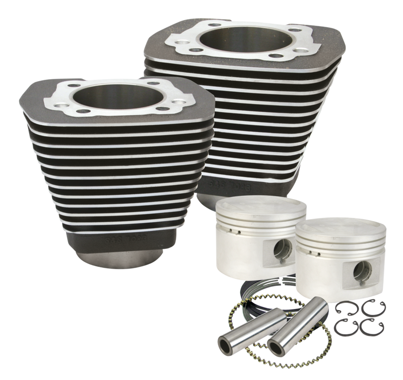S&S Cycle S&S Cyl+pist Kit 3.5" Bore BT84-99 black