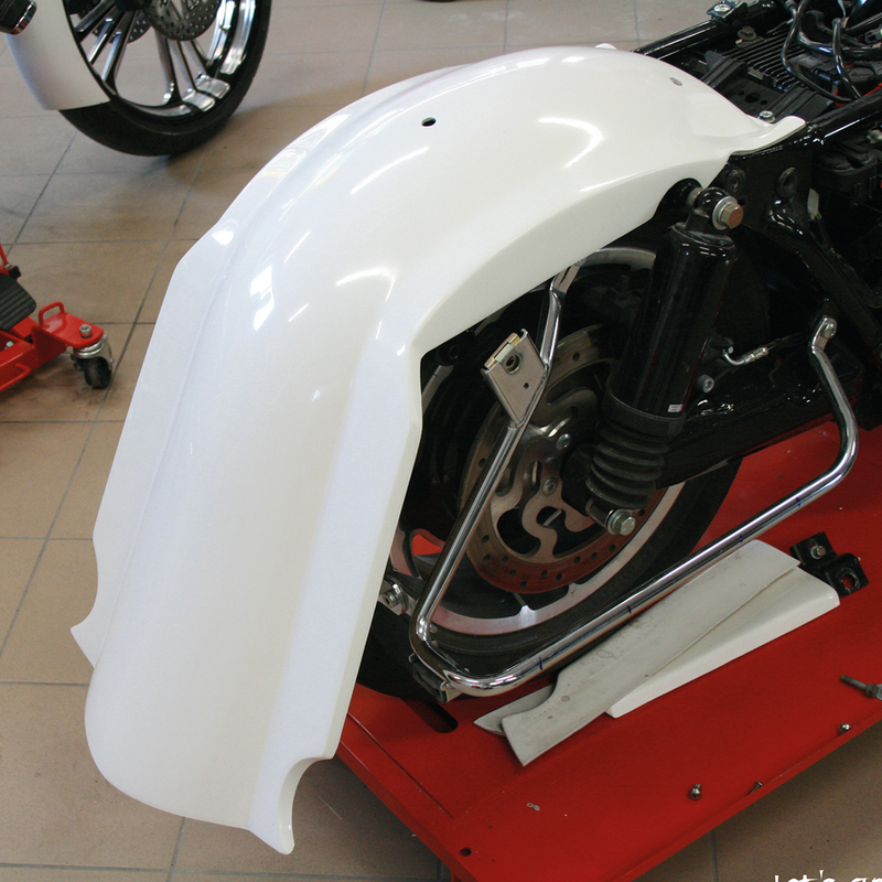 Tommy & Sons Celtic Cover Rear Fender FLH/T09-up