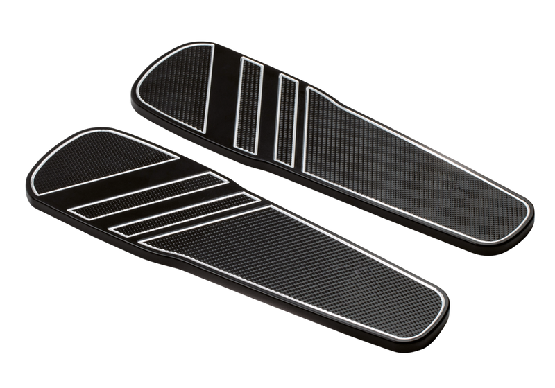 Tommy & Sons Stripes DR FLoorboards Black Anodized