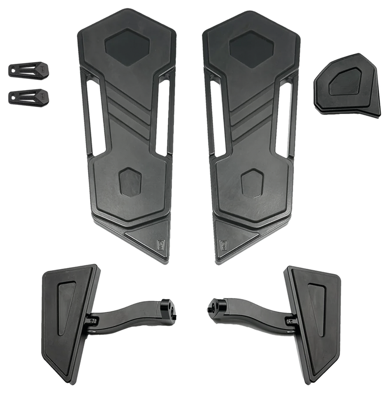 Tommy & Sons Hexa v2 DR+PA Boards+Pedals Black Anodiz