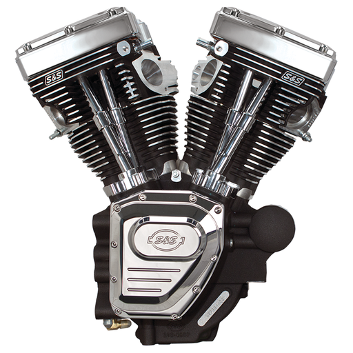 S&S Cycle S&S T124 black/Chr no carb/ign FXD06-17