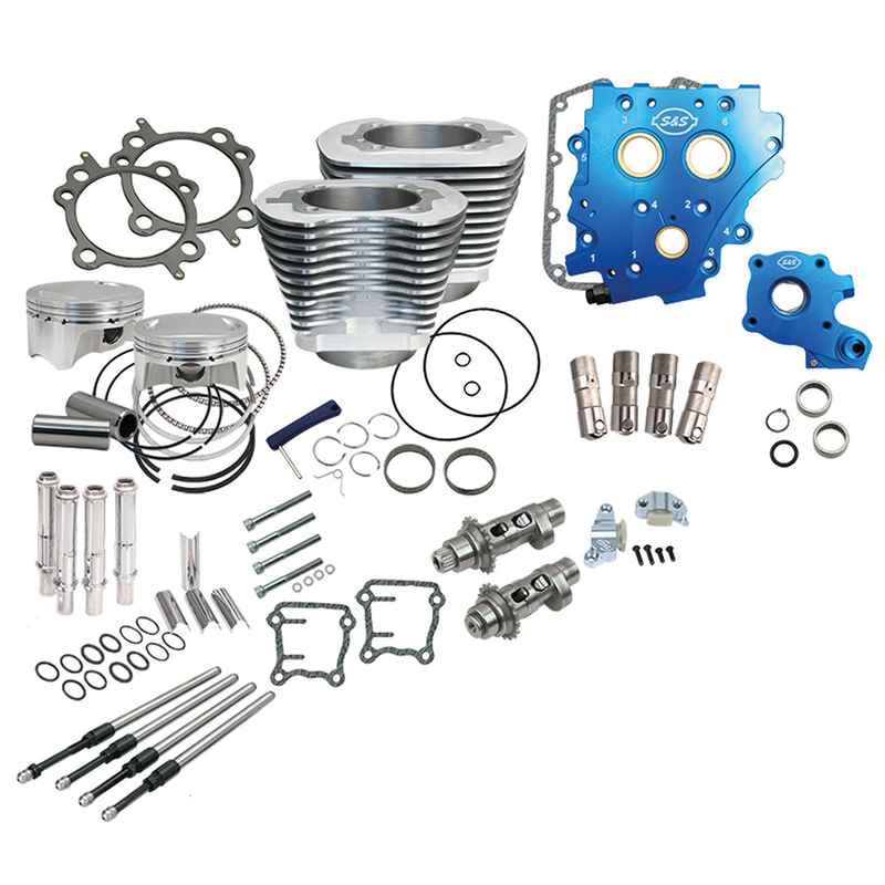 S&S Cycle S&S 110CI Powerpack silver 585CE TC07-17