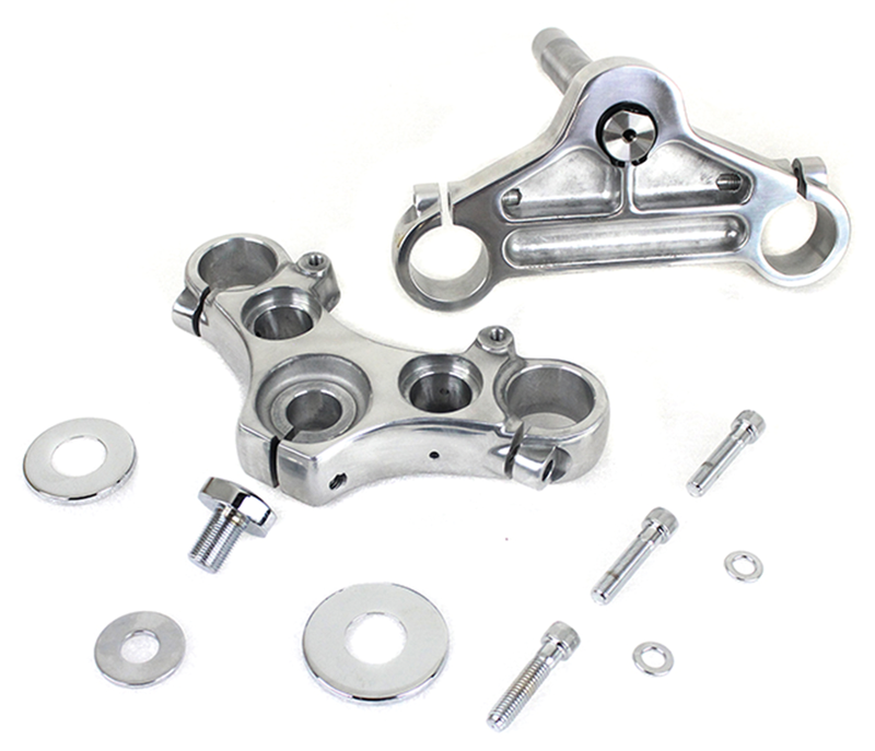 V-Twin Triple tree set 39mm FXD91-05 polished