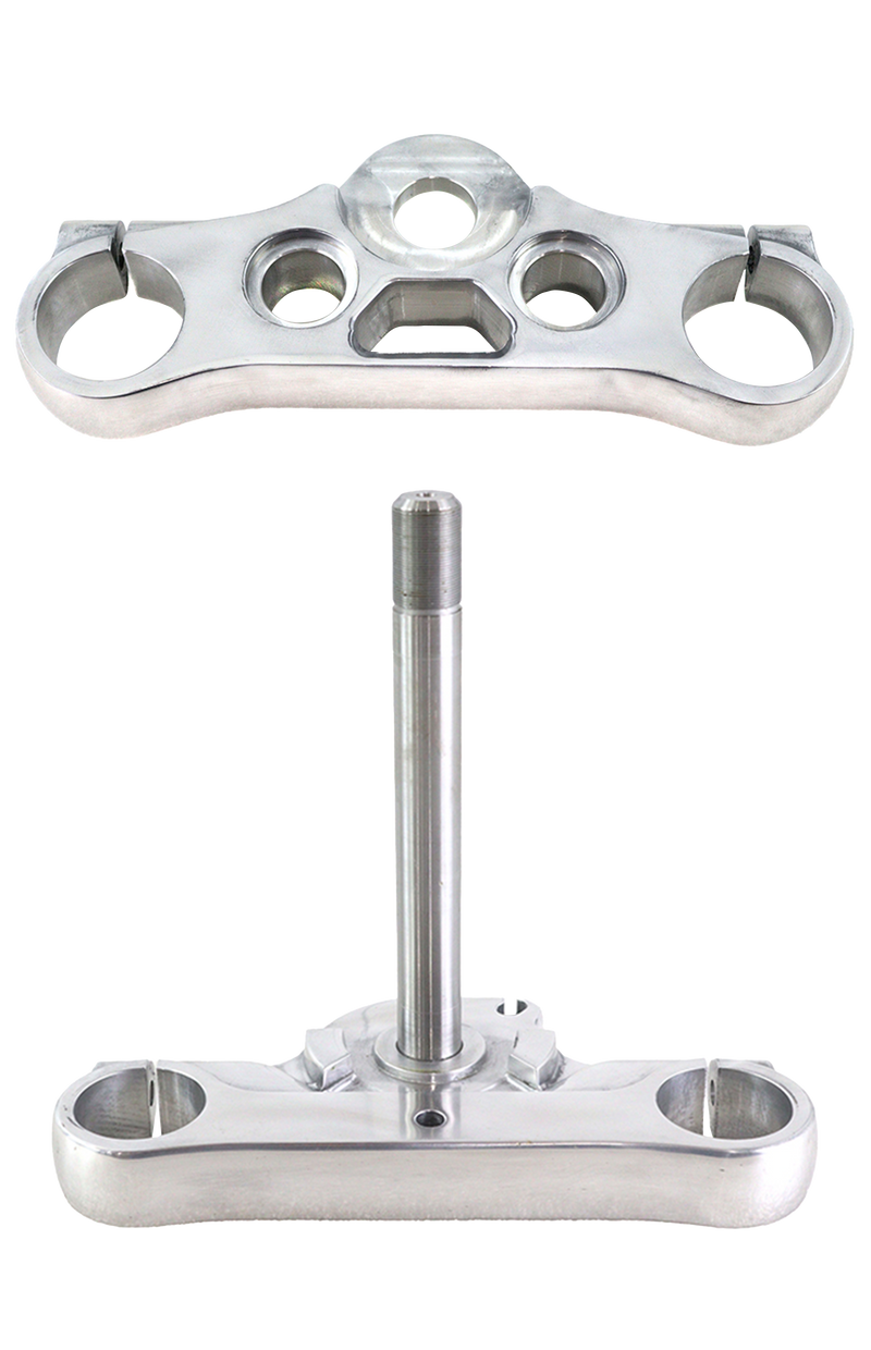 V-Twin Triple tree set 49mm FXD06-07 polished