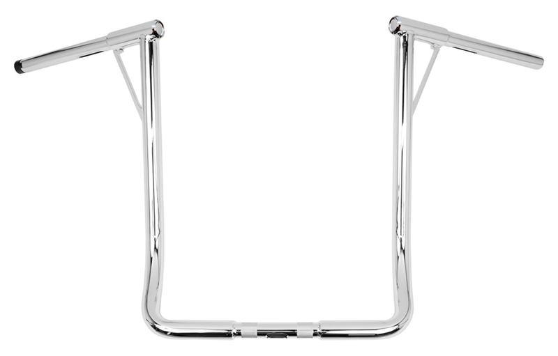 Burly Brand Burly Louie B Apehanger 19" Chrome
