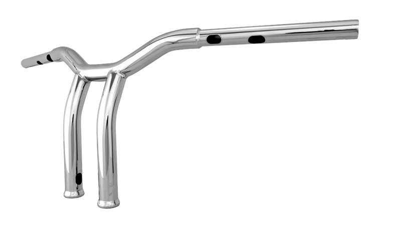 Burly Brand Burly Dominator 10" Chrome FLH/T23.5-Up