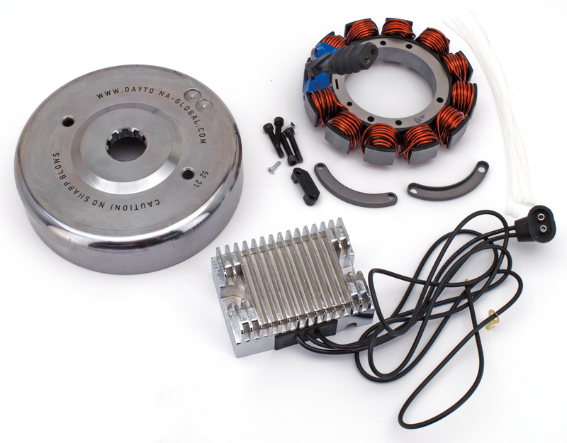 Daytona HD Alternator Kit 32A Chrome BT70-99