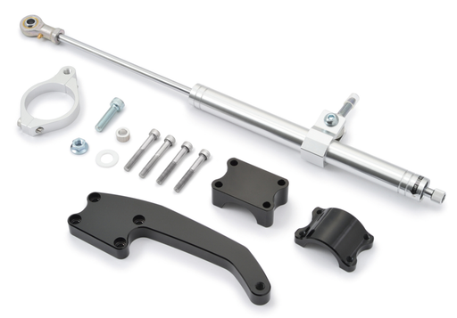 Daytona Steering Damper Kit Silver FLHX17-Up 49m