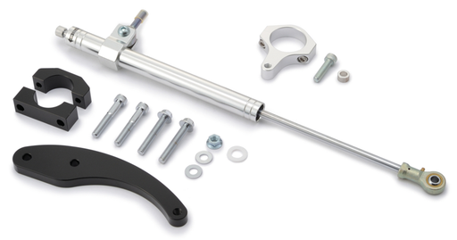 Daytona Steering Damper Kit Silver FLH/T14-16