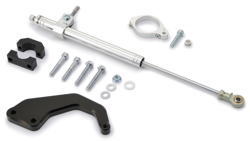 Daytona Steering Damper Kit Silver FLH/T99-08 41