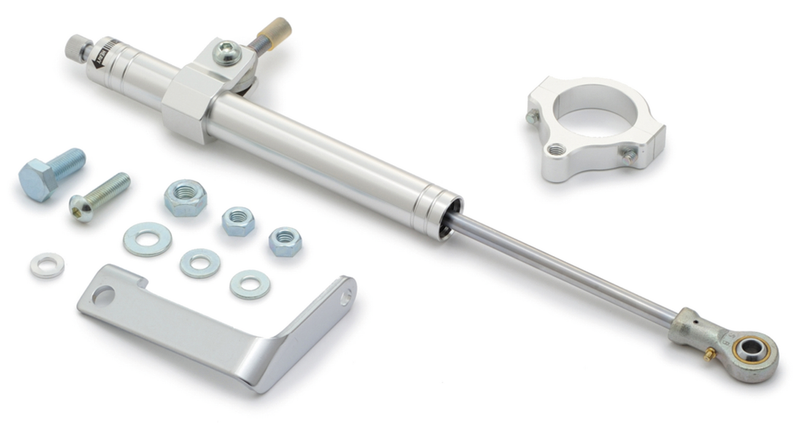Daytona Steering Damper Kit Silver FXD91-05 39mm