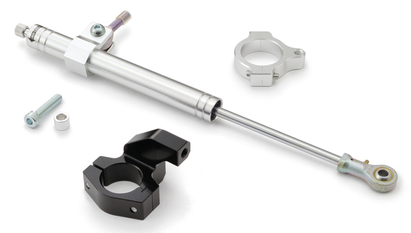 Daytona Steering Damper Kit Silver FXR88-00 39mm