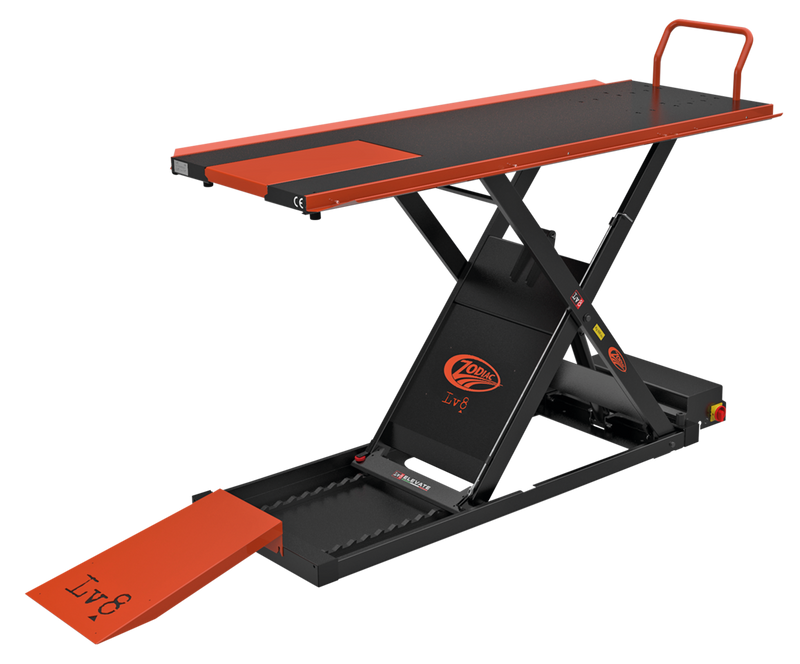 Lv8 ELEVATE LV8 Goldrake Hydr. 800kg Motorcycle Lift