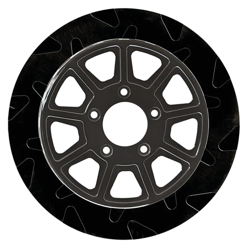 Lyndall Brakes FR Smooth 11.5"x5mm BL/BL 9-Spoke