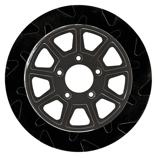 Lyndall Brakes RR Smooth 11.5"x5mm BL/BL 9-Spoke