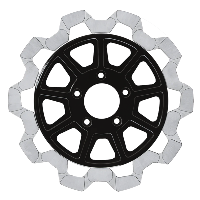 Lyndall Brakes FR Bow-Tie 11.5"x5mm BL/MF 9-Spoke