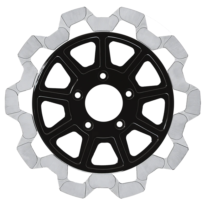 Lyndall Brakes RR Bow-Tie 11.5"x5mm BL/MF 9-Spoke