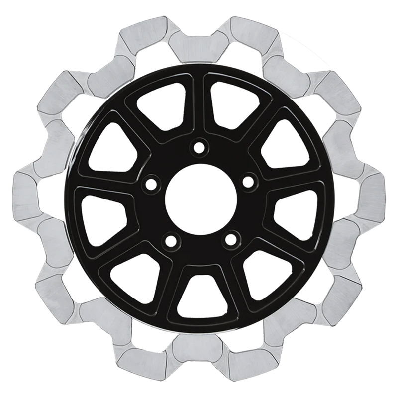 Lyndall Brakes RR Bow-Tie 11.5"x6mm BL/MF 9-Spoke