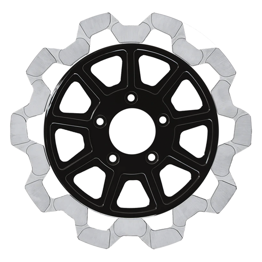 Lyndall Brakes FR Bow-Tie 11.8"x5mm BL/MF 9-Spoke