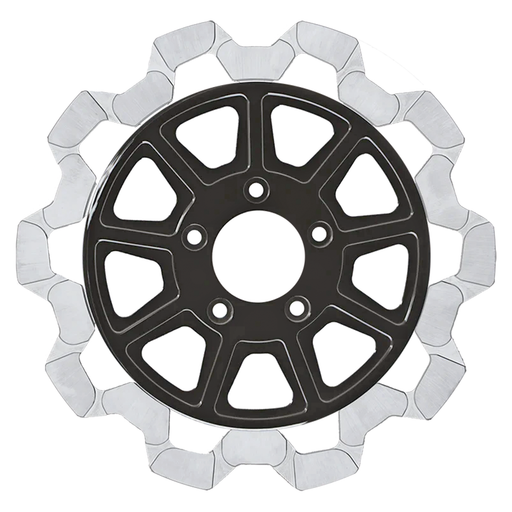 Lyndall Brakes RR Bow-Tie 11.8"x7mm BL/MF 9-Spoke