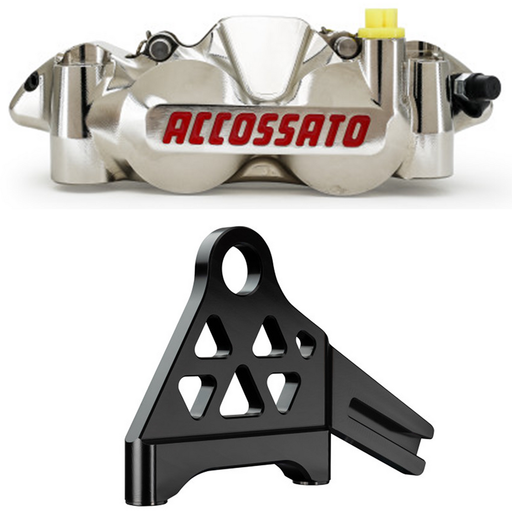 Accossato Rad. CNC Caliper Nickel RR Kit ST18-Up