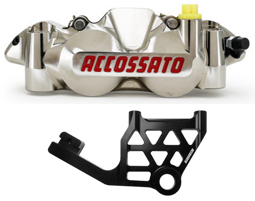 Accossato Rad. CNC Caliper Nickel RR Kit FLH/T17-U