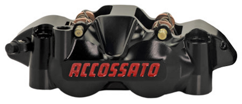 Accossato Radial CNC Caliper 108mm Black Left