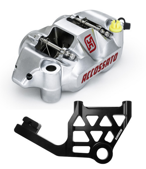 Accossato Rad. Caliper Nickel RR Kit FLH/T17-Up