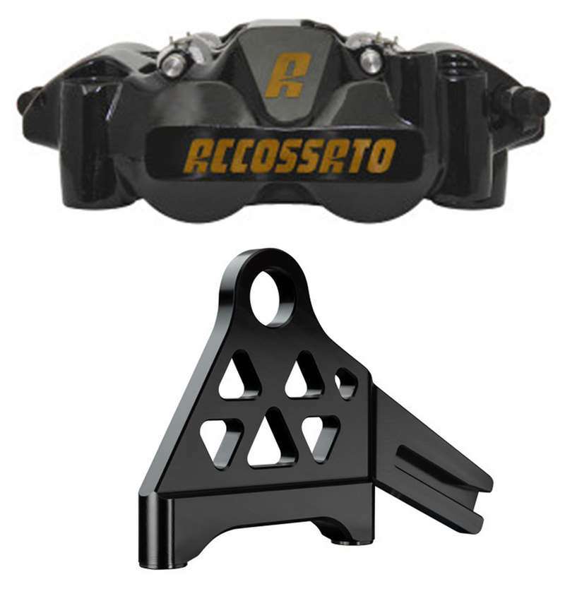 Accossato Rad. Caliper Black Coat RR Kit ST18-Up