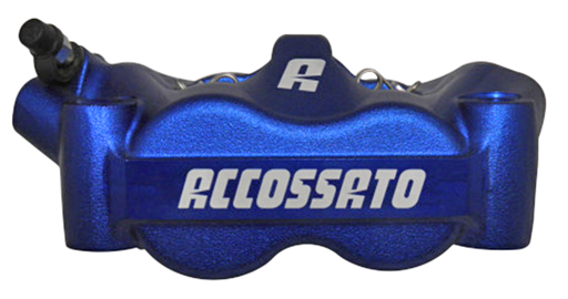 Accossato Radial Caliper 100mm Blue Ano Left