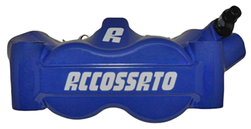 Accossato Radial Caliper 100mm Blue Ano Right