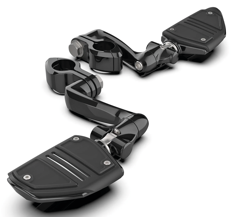 Ciro 3D Twin Rail HW Pegs Ext. Blk Male Mounts