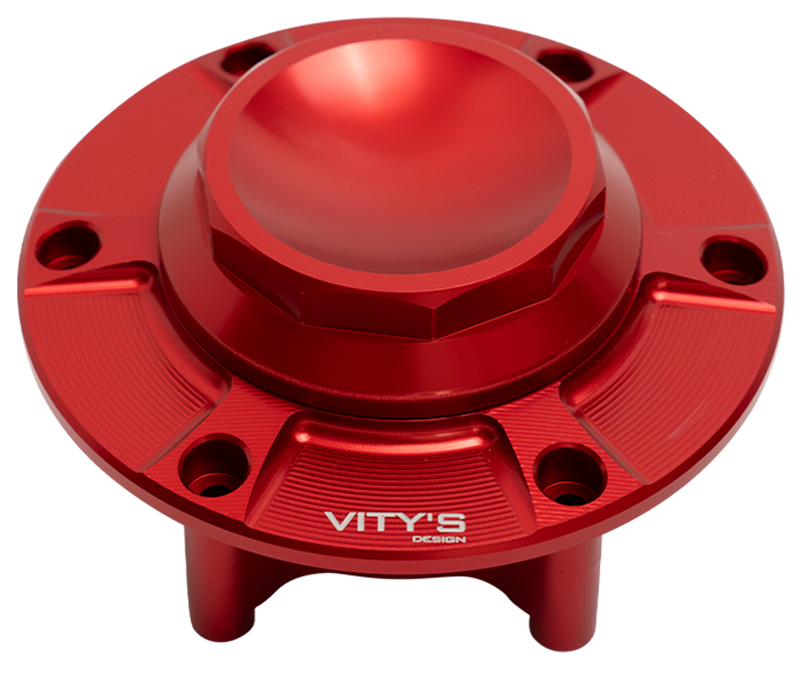 Vity's Design Vity's Decagon Gas Cap Red FLH/T24-Up