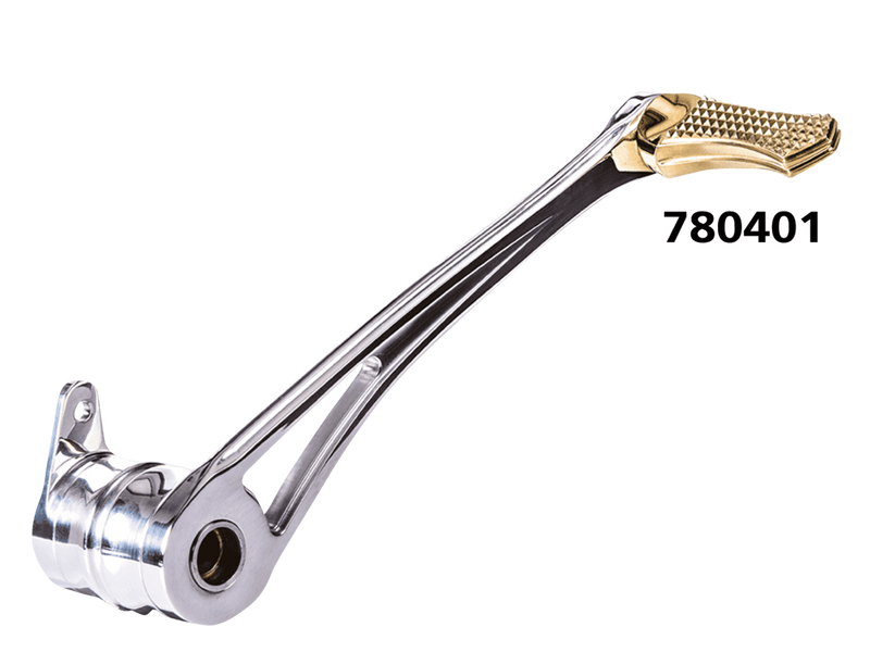 Vity's Design Dmnd Brke Arm Polish+Brss Peg Flh/T14-Up