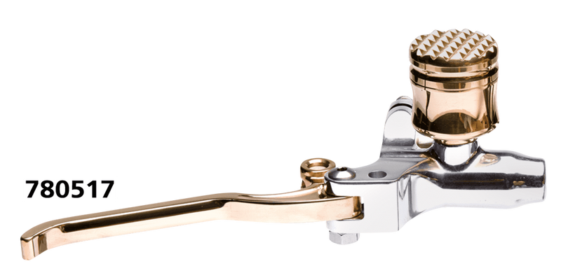 Vity's Design Brake M/C Polish Tank Brass Lever Brass