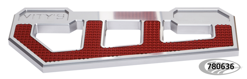 Vity's Design Racing Floorboards Ice W/ Diamond Red