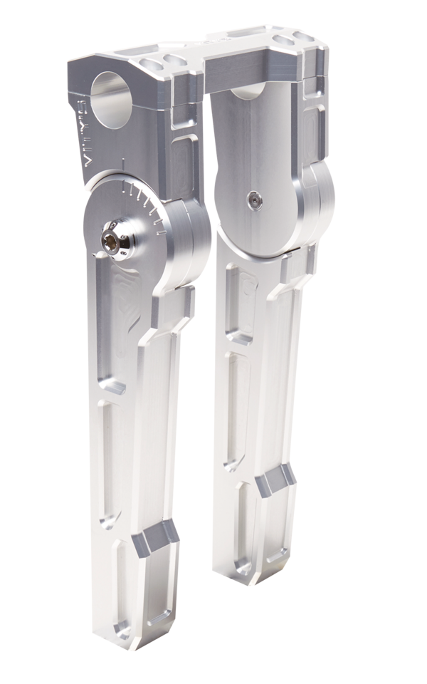 Vity's Design Adjustable 10" riser set silver