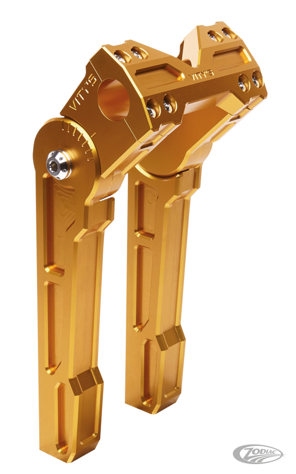 Vity's Design Adjustable 10" riser set Gold