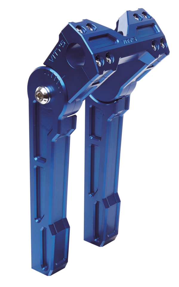 Vity's Design Adjustable 10" riser set Blue