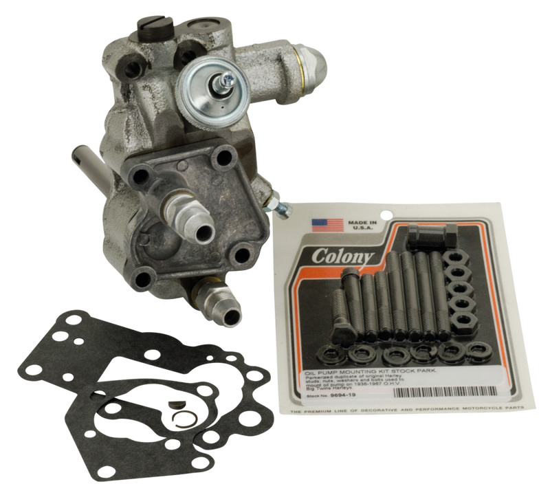 V-Twin Oil pump assy replica 1950-67 26201-48D