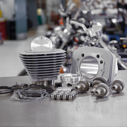 S&S Cycle S&S Hooligan 1200 kit 883XL00-22 Silver
