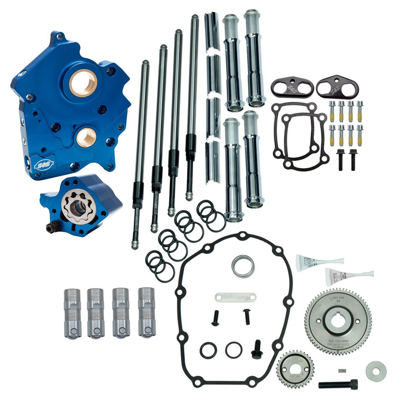 S&S Cycle No cam Cam chest kit Gear ME17-up ch Wat