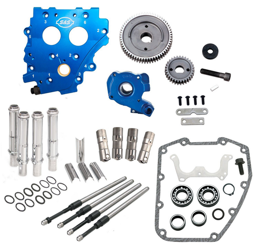 S&S Cycle No cam Cam chest kit gear TC99-06 Chrome