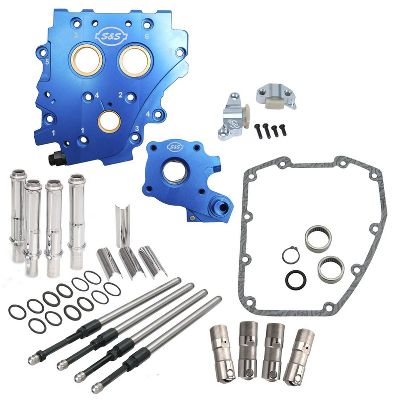 S&S Cycle No cam Cam chest kit chain TC07-16 Chrom