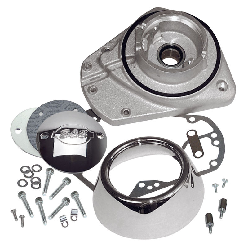 S&S Cycle S&S BT73-92 Gearcover kit alu/chrome