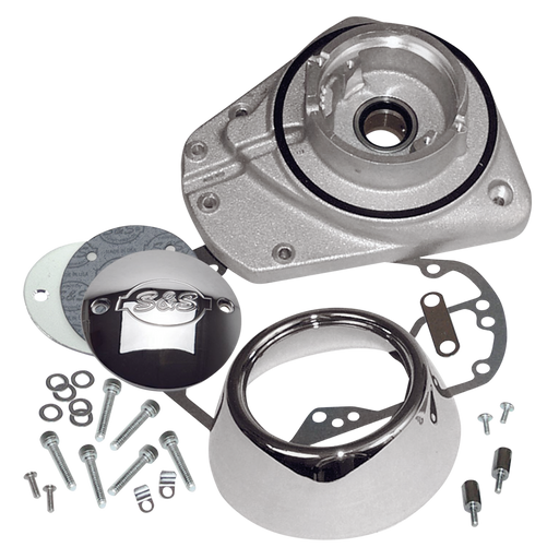 S&S Cycle S&S BT73-92 Gearcover kit alu/chrome