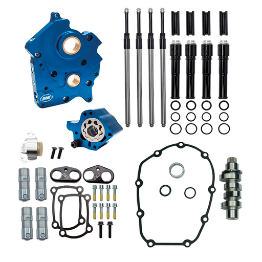 S&S Cycle 465C Cam Chest Kit w/Blk Tubes ME17-up W