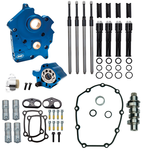 S&S Cycle 465C Cam Chest Kit w/Blk Tubes ME17-up O