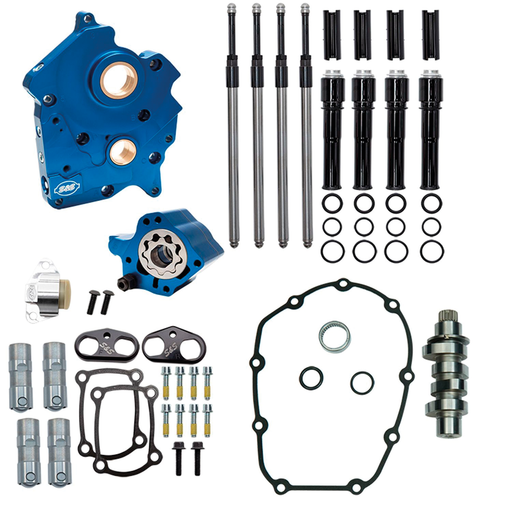 S&S Cycle 475C Cam Chest Kit w/Blk Tubes ME17-up O